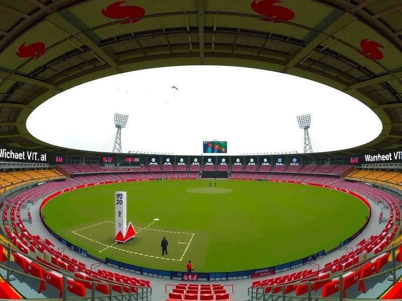 Virtual recreation of Wankhede Stadium in VR Cricket Extreme Edition